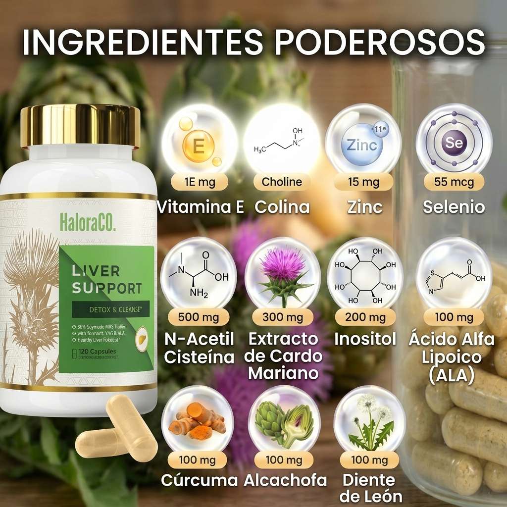 HaloraCO Crown Limpieza de Hígado
